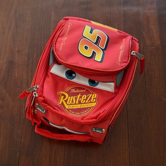 Red Rust-eze Backpack with Number 95 - Picture 3 of 7